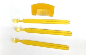 かんざし F 4点セット 簪　べっこう風　鼈甲風 日本 和 ヘアアクセサリー　クシ　くし　アクセサリー　髪飾り　髪留め