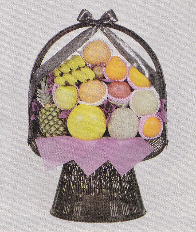 果物かご 三栄社 供花供物ネットショップ