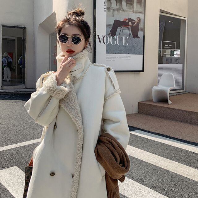 予約販売】ボアコート レディース ロング丈 裏ボア フード ムートン調