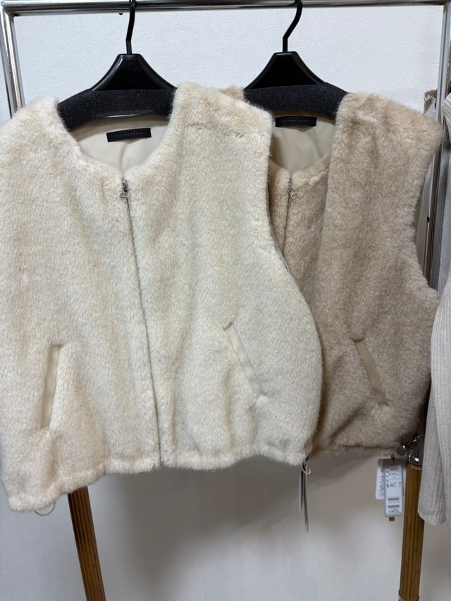 ROBE　フォックスファーベスト　31967