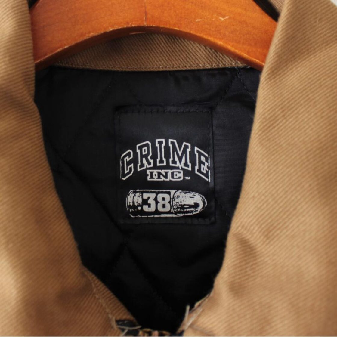 CRIME INC クライムインク 90s ワークジャケット 裏キルティング USA製 
