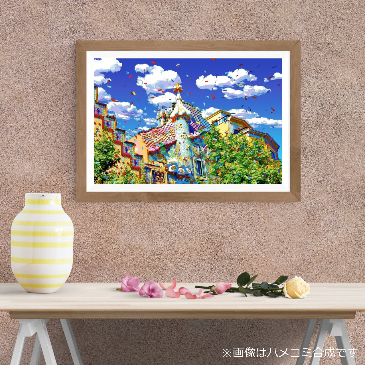 アートポスター】スペイン カサ・バトリョの屋根（作品No.556） | Pay ID