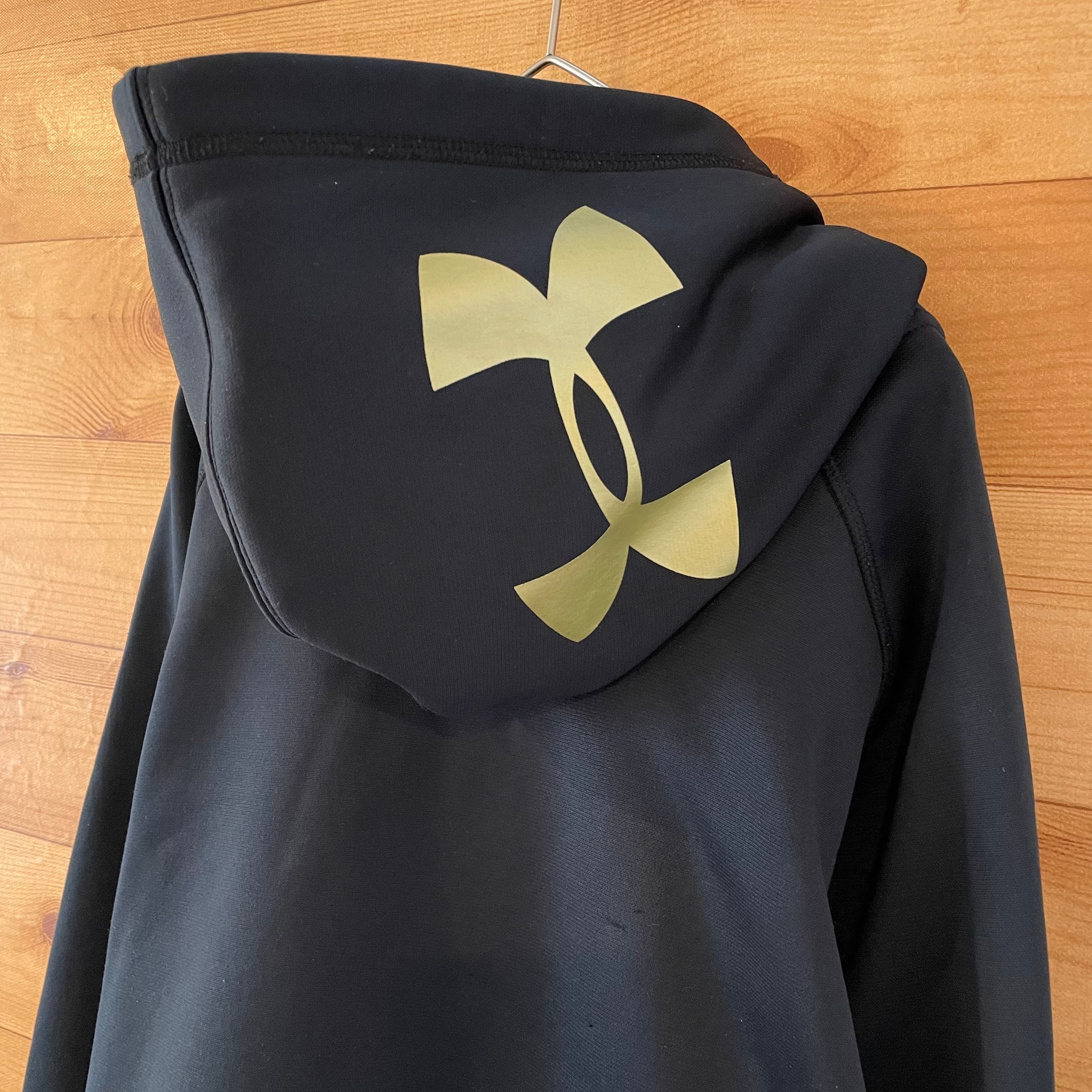 UNDERARMOUR】ジップアップ パーカー ポリエステル ブランドロゴ SM