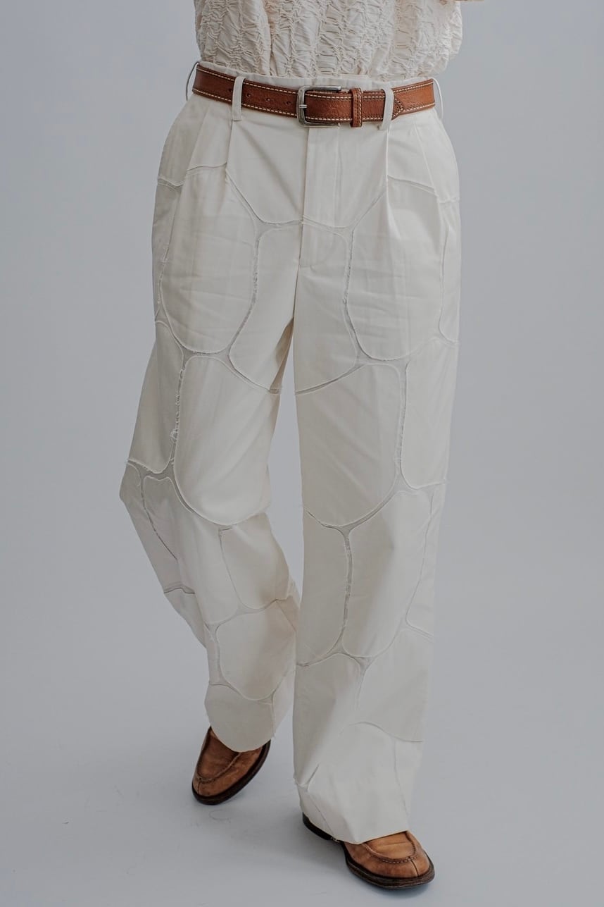 【ADAPTART】AMORPHOUS PATCH PANTS