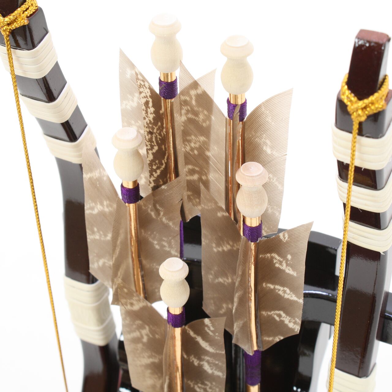 破魔弓飾り《商品コード》10200-0130 平城京 5㎜厚ガラス｜初正月