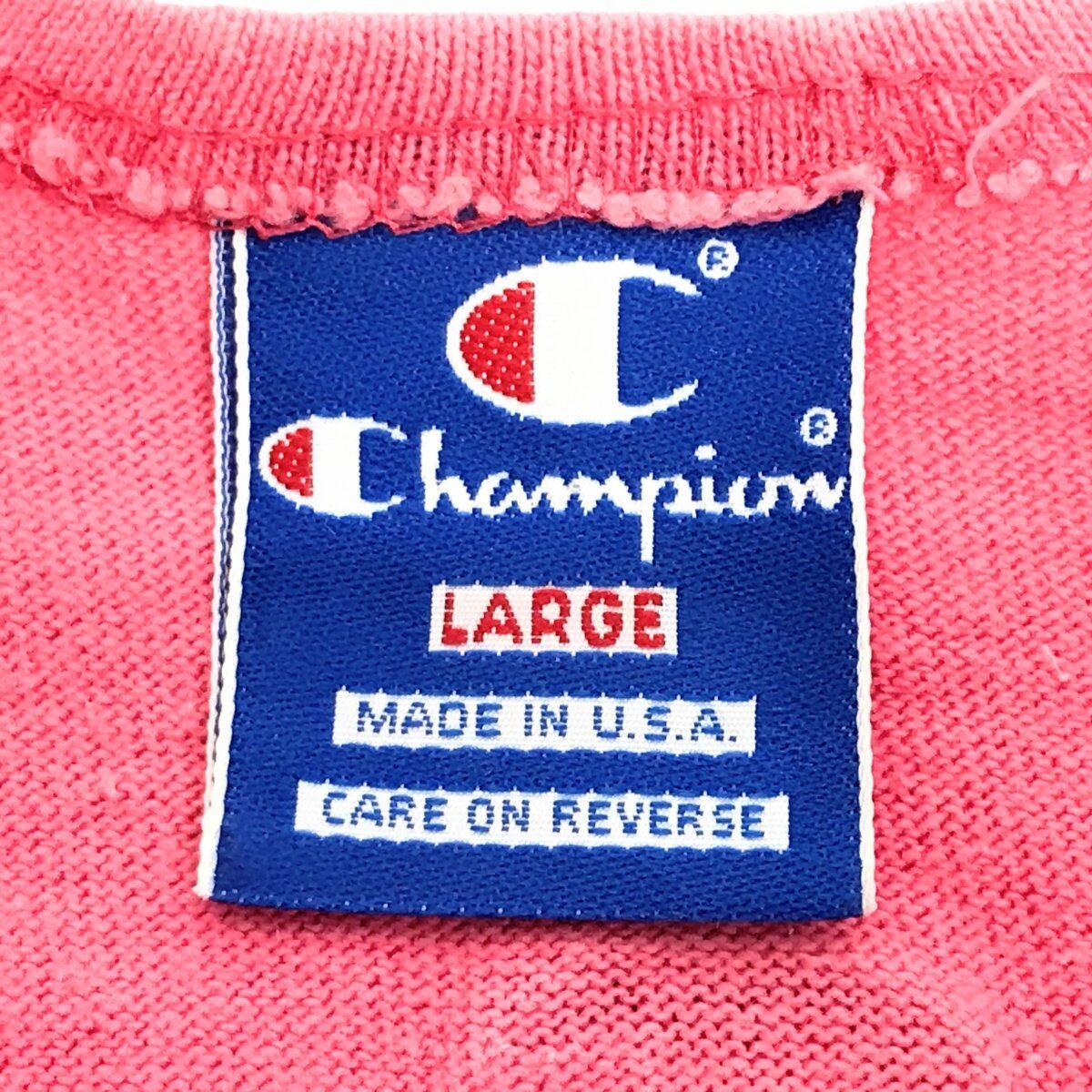 CHAMPION チャンピオン 80〜90年代 青タグ USA製 筆記体ワンポイント