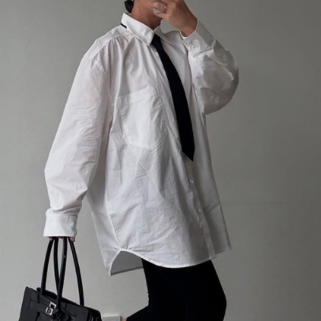 ボウタイ ホワイト シャツ 238540