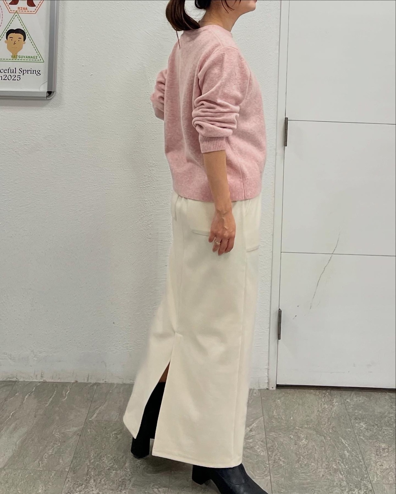 ロージー  Rosiee 裏起毛IラインSK