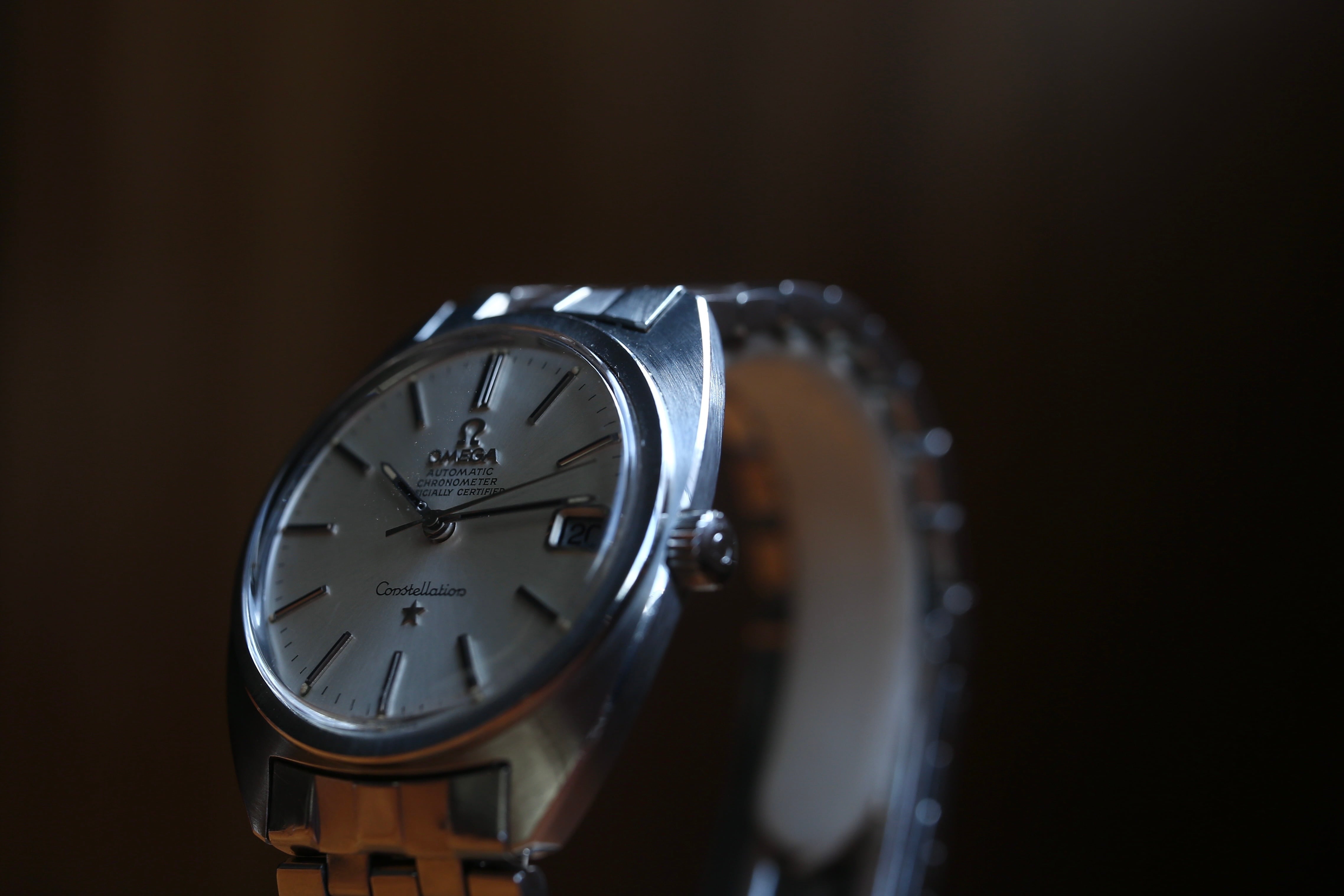OMEGA】 1970年製 オメガ コンステレーション Cライン フラットベゼル