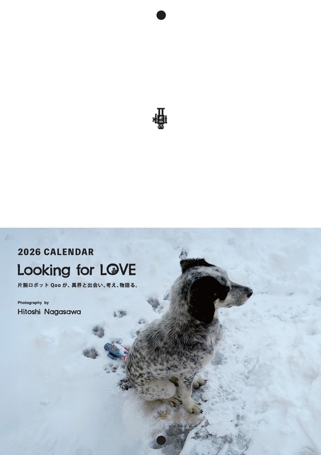 永澤仁　写真集　Looking for LOVE　片腕ロボットQooが異界と出会い、考え、物語る。驚異の写真と、知られざる物語をウイットに富んだコトバで語りかける。あなたもきっとLoveを見つける混沌の世界へ