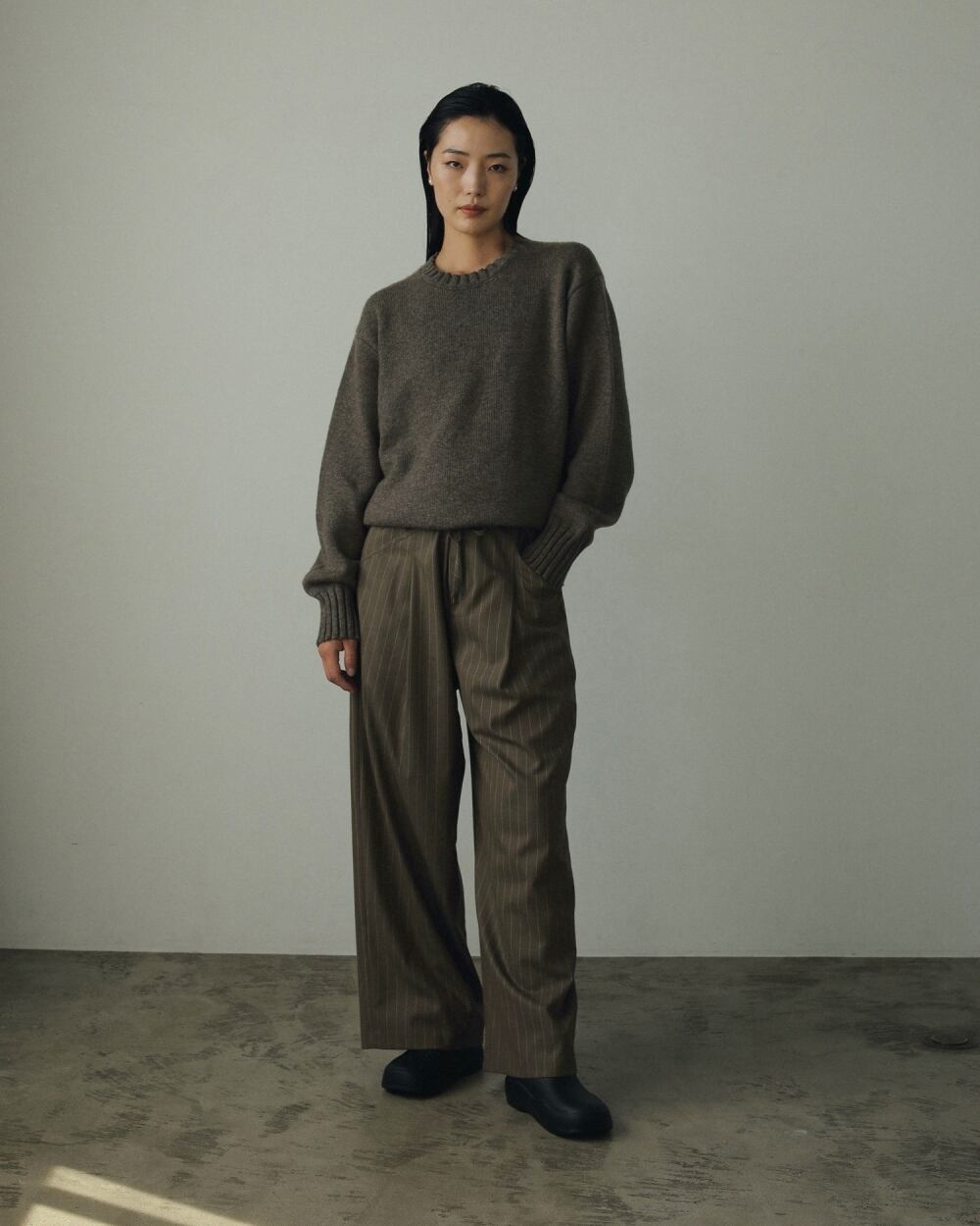 anuke(アンヌーク) Drawstring Loose Pants | サウスオレンジ｜メンズ