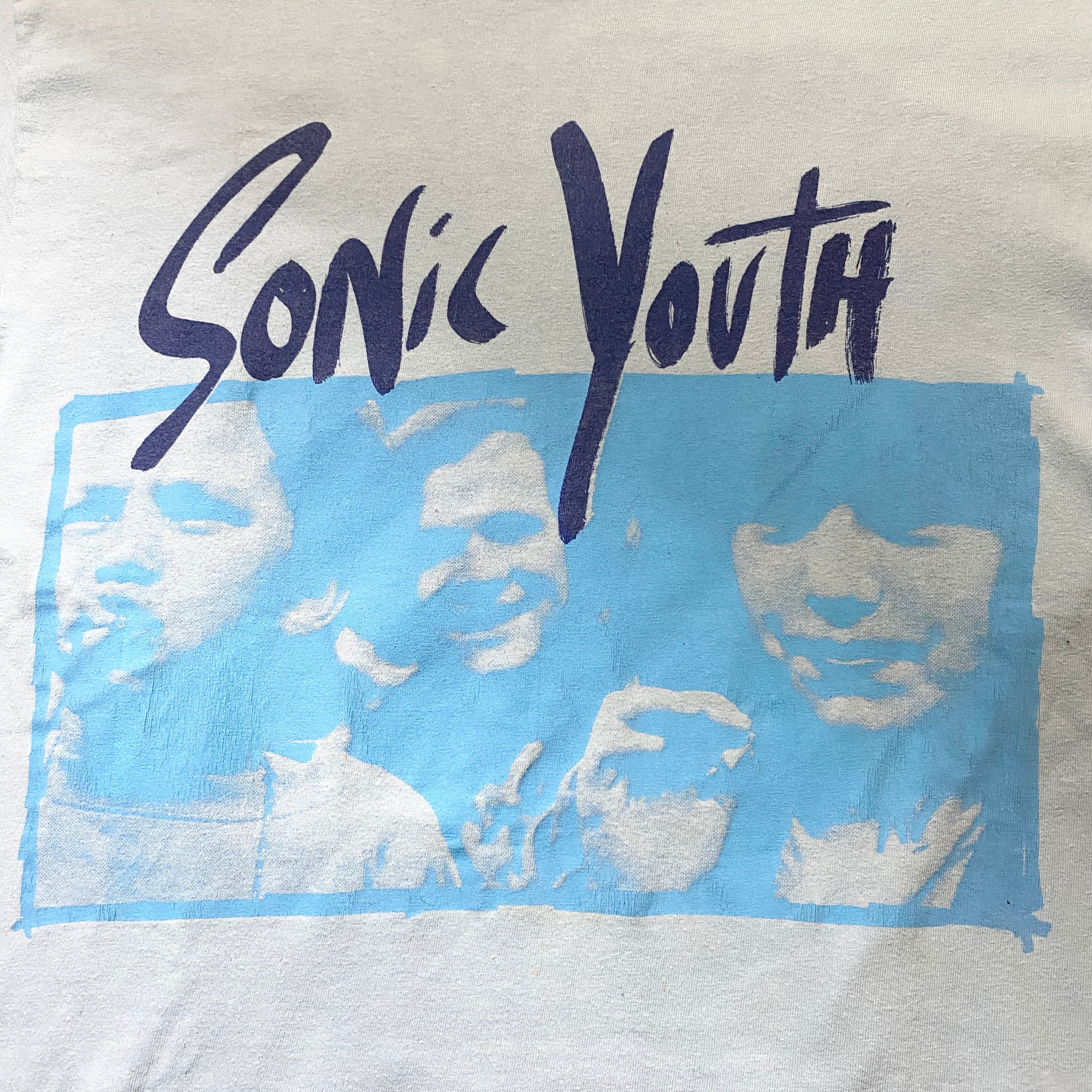 vintage 1990's SONIC YOUTH music tee “self-obsessed and sexxee