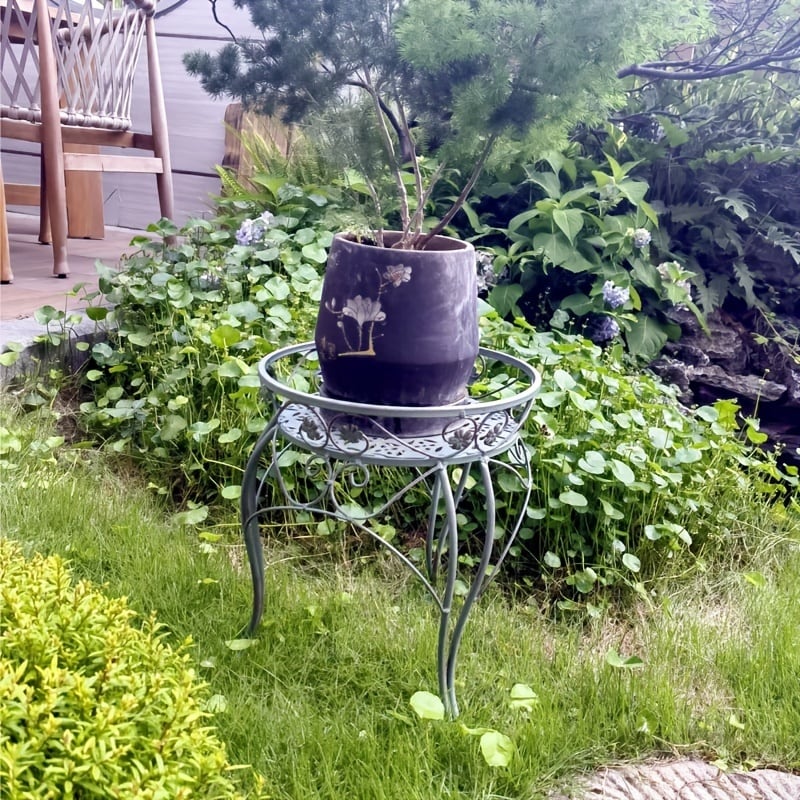 プランター スタンド メタル ラック ポットスタンド 植物ラック 庭