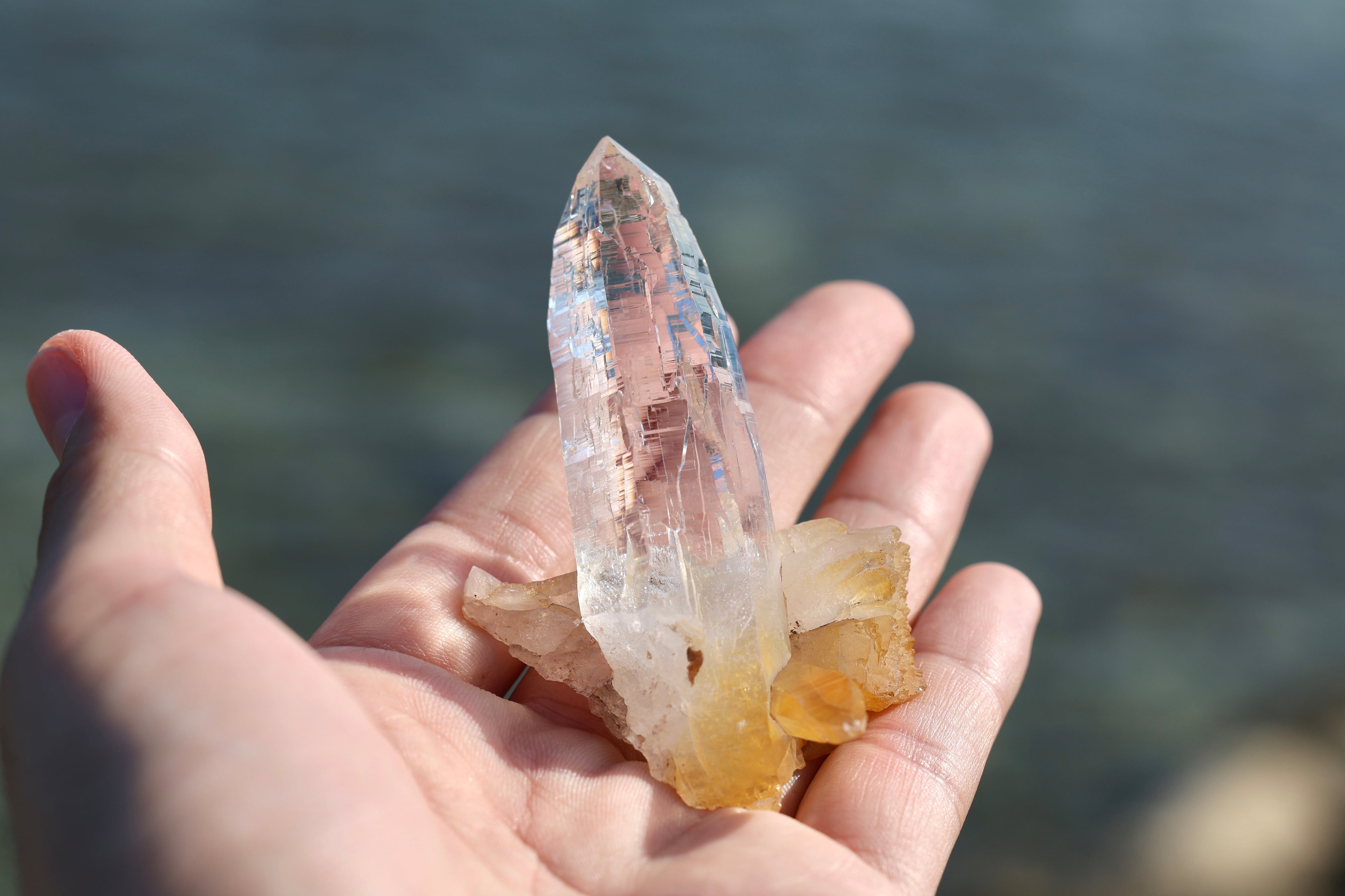 ヒマラヤ水晶 ガネーシュヒマール産 | 石垣島の夜光貝アクセサリーと