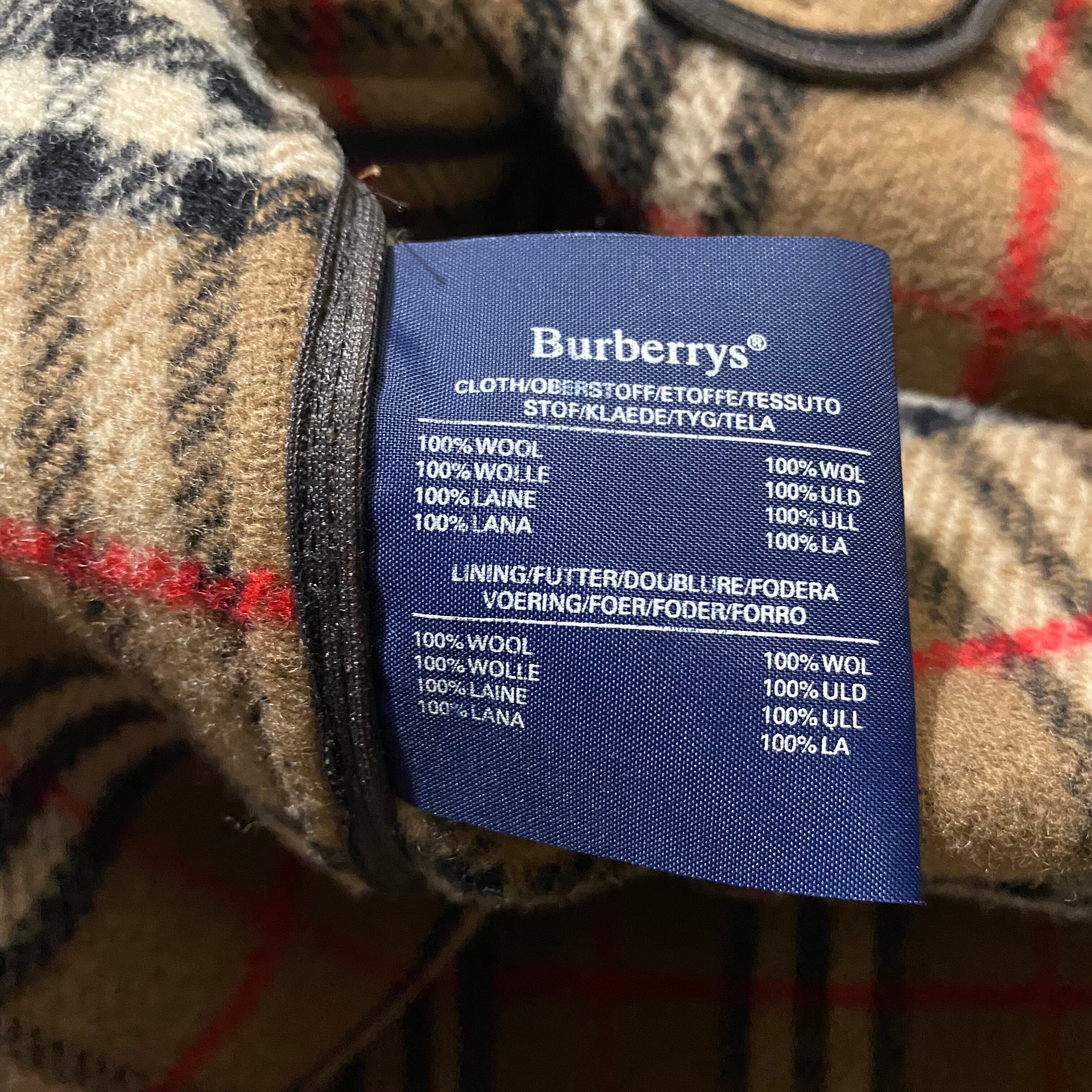vintage BURBERRYS wool duffle coat made in england | NOIR ONLINE