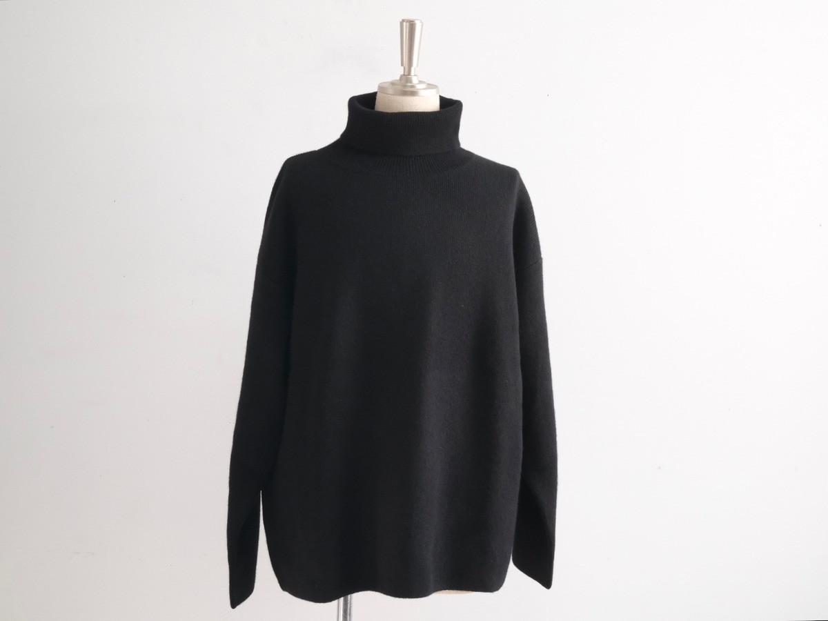 SEEALL”Unisex HIGH NECK SWEATER” | Lapel online store