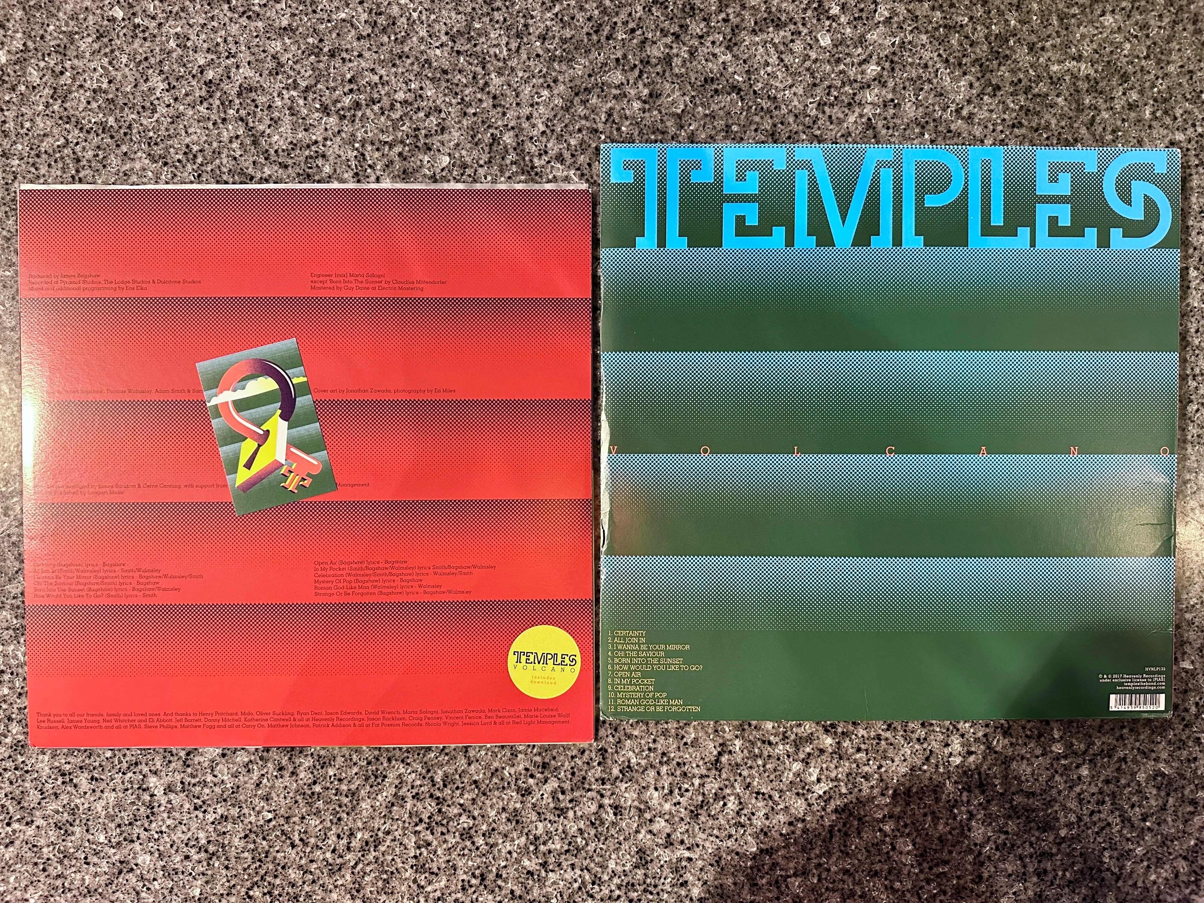 LP】TEMPLES/Volcano | FUEIHO BOOGIE