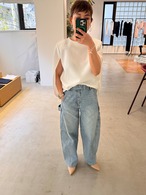 BORDERS at BALCOMY CAPE BLOUSE 3色展開　ボーダーズアットバルコニー　ケープブラウス