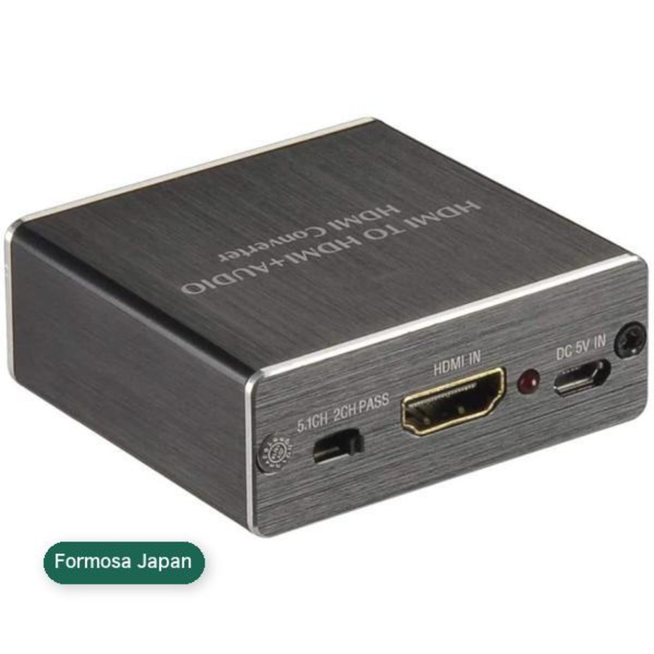 Formosa Japan 4K 2K HDMI to HDMI + デジタル アナログ 音声 音源 分離 トスリンク 光 コンバーター IF-HDM