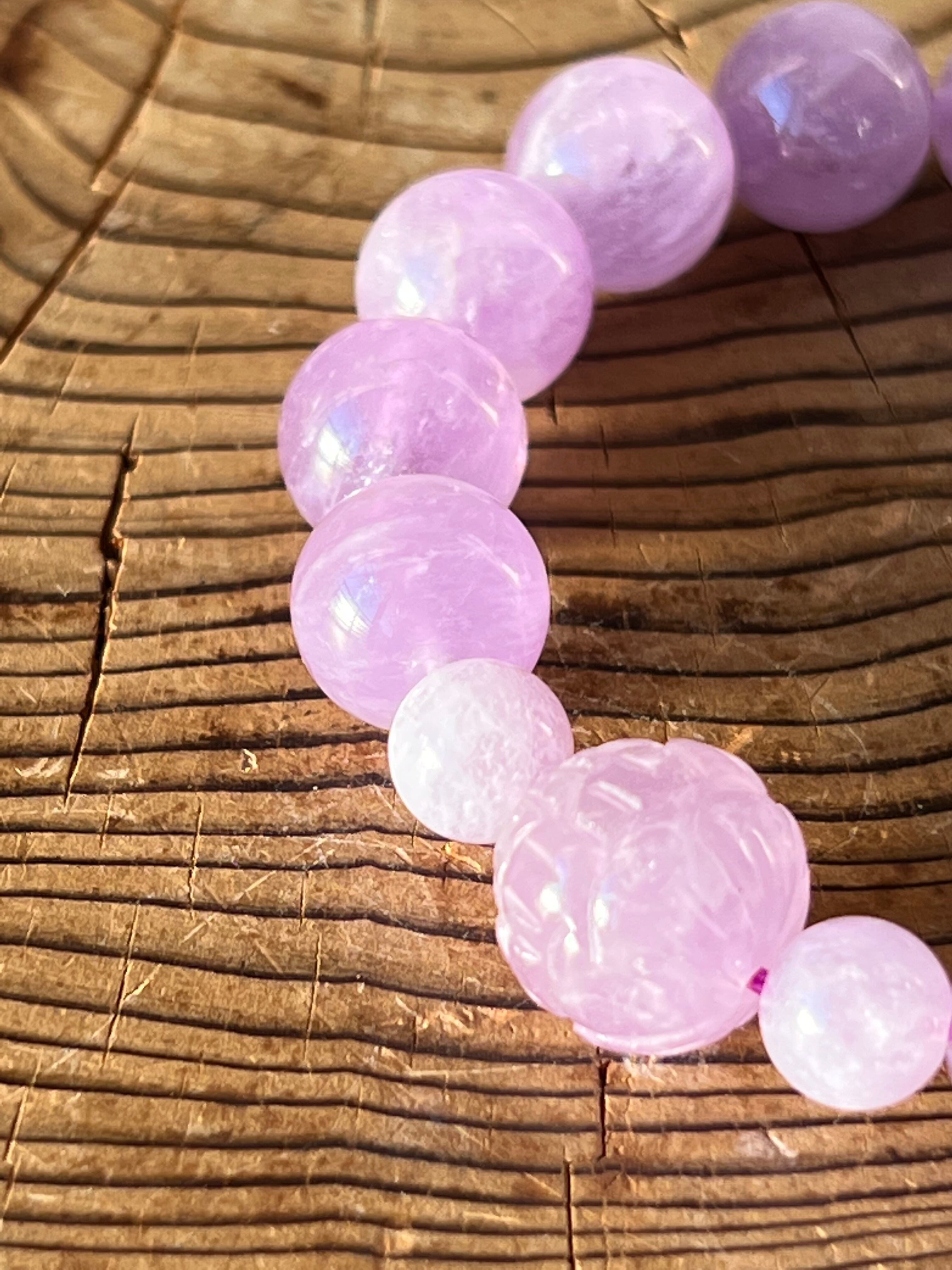 マッサージをするハンズオンヒーラーになる【アウトレット】アメジスト ロータスブレスレット