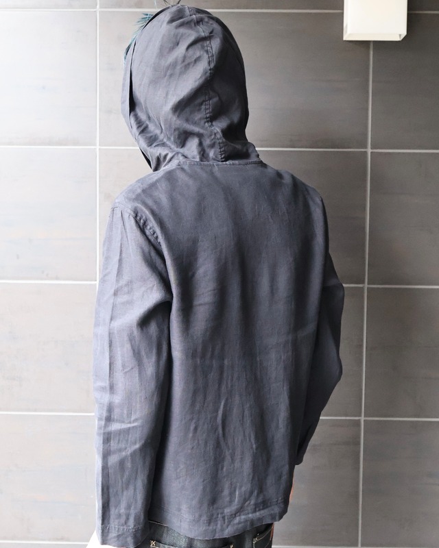 linen shirt hoodie