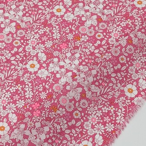 現物確認！説明欄確認要◆輸入　リバティ　LIBERTY　タナローン　June’ｓ Meadow　ジューンズ・メドウ　ネオンピンク　約130×50cm