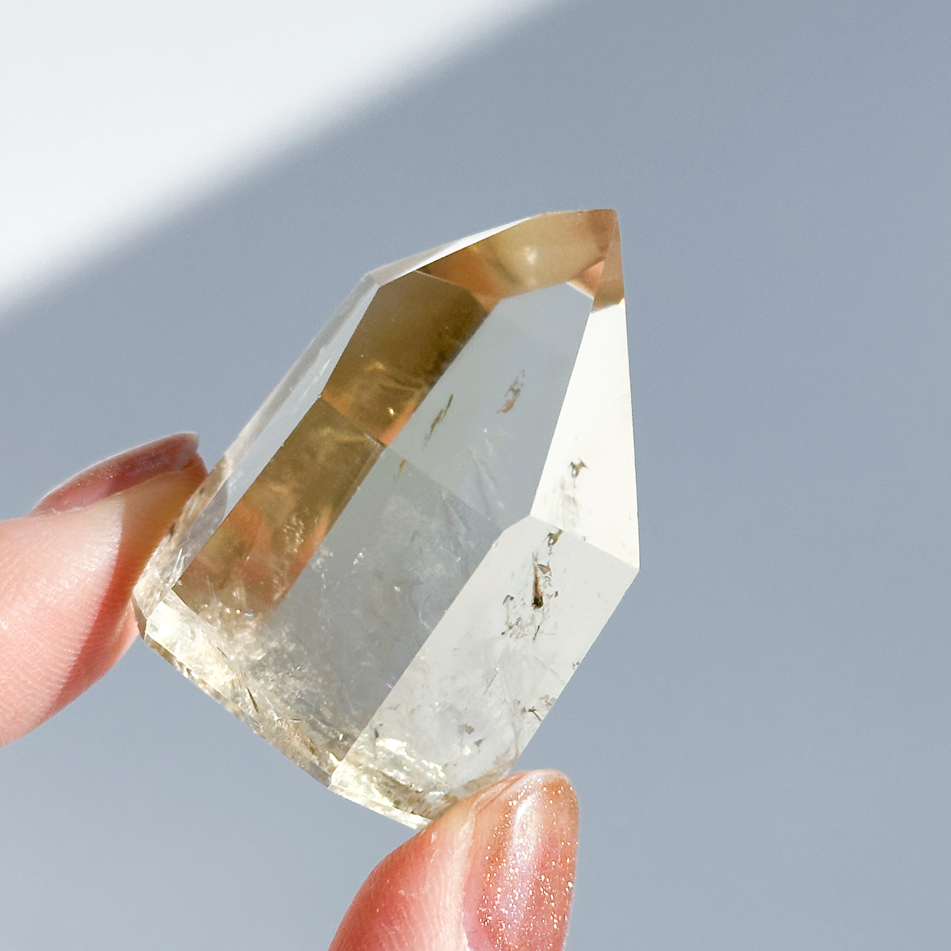 シトリン（黄水晶） タワー 72◇ Citrine ◇ 天然石・鉱物