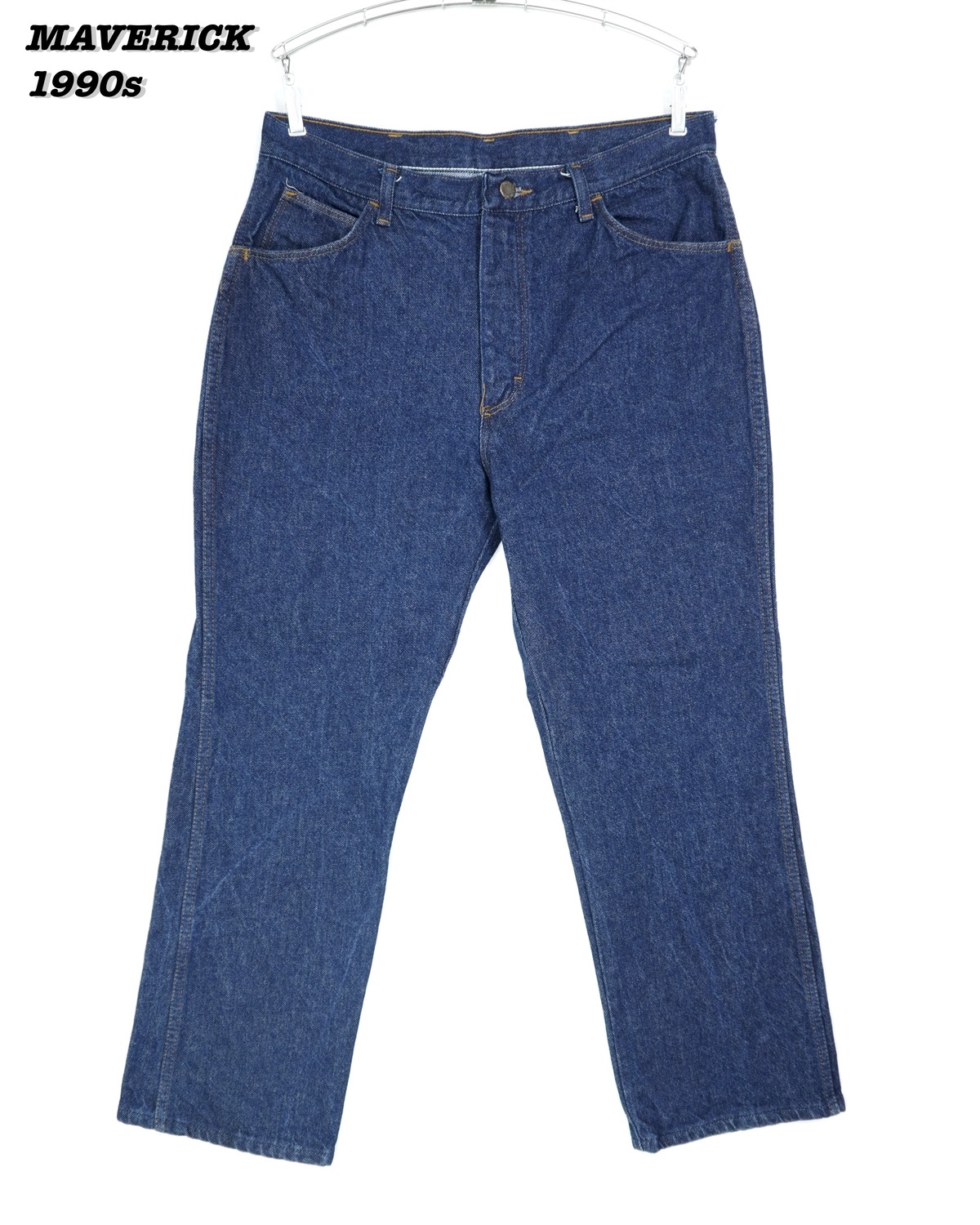 MAVERICK A0001NP INDIGO DENIM PANTS USA 1990s WR24001 | Loki 