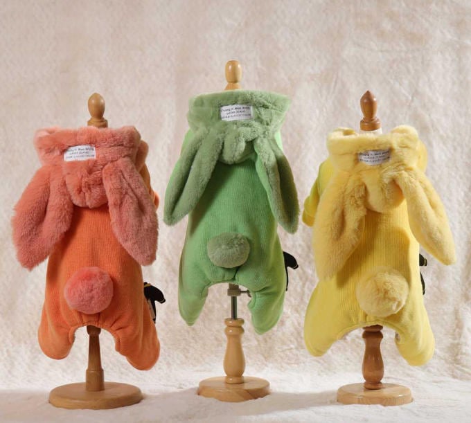 《予約》№2101929 うさぎのロンパース