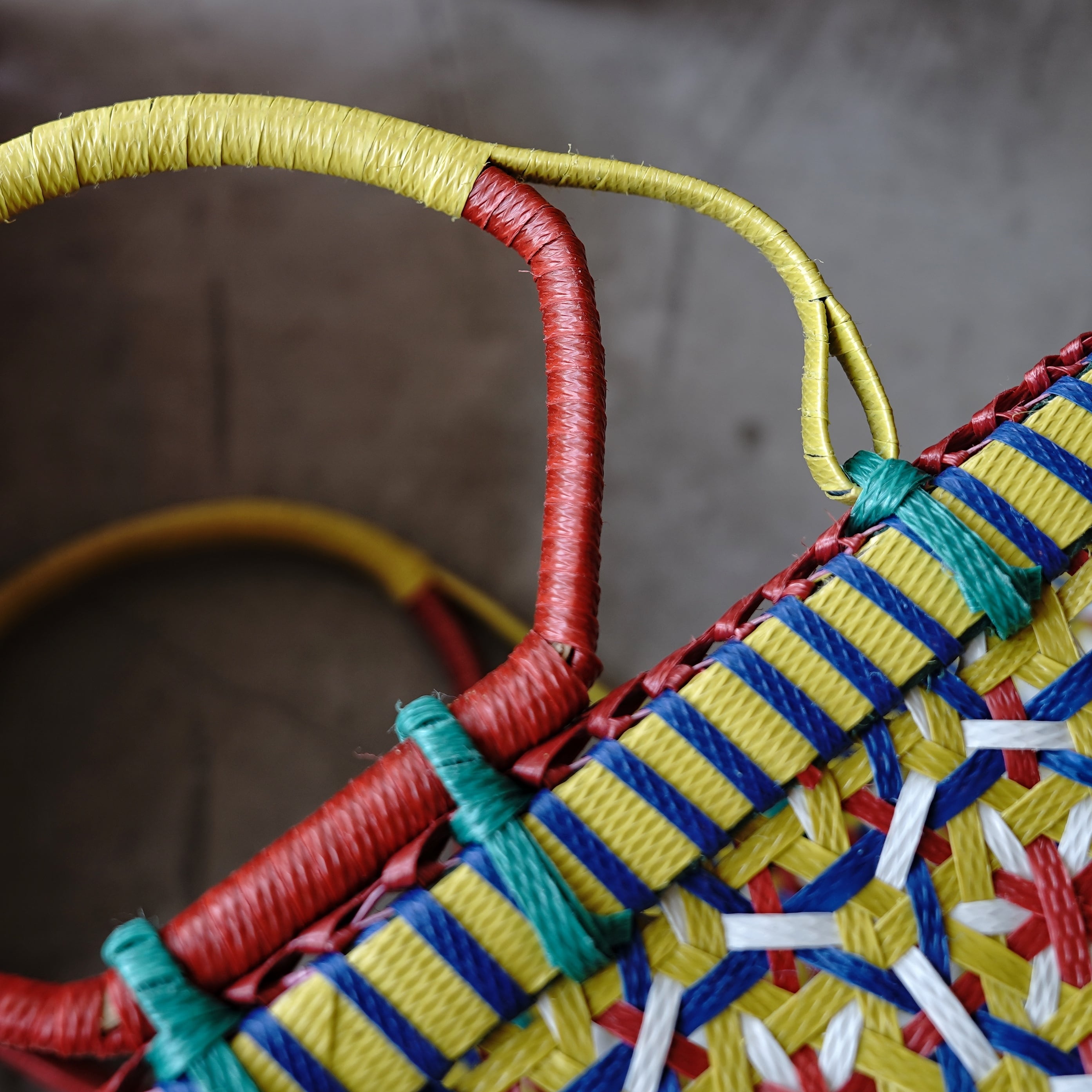 インドのプラスチックバスケット A | Sweet Things