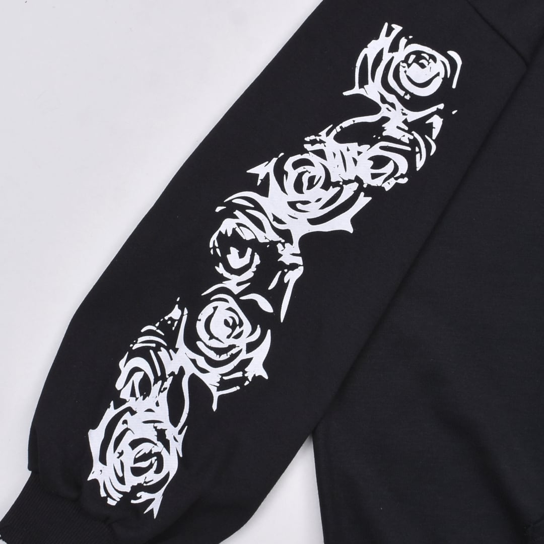 ROSE SKULL ZIPパーカーⅡ | VOLCAN&APHRODITE 公式通販