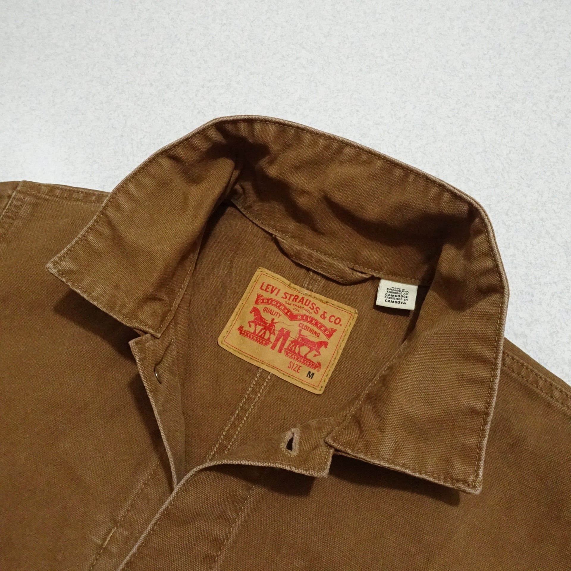 00s- Levi's リーバイス エンジニアコート カバーオール ダック生地