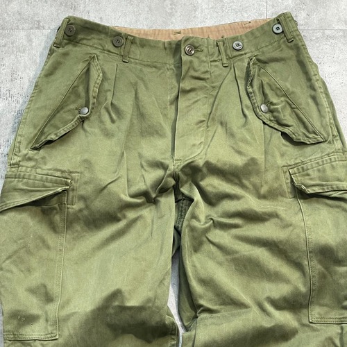60s スウェーデン軍 実物 M-59 カーゴパンツ 詳細写真3
