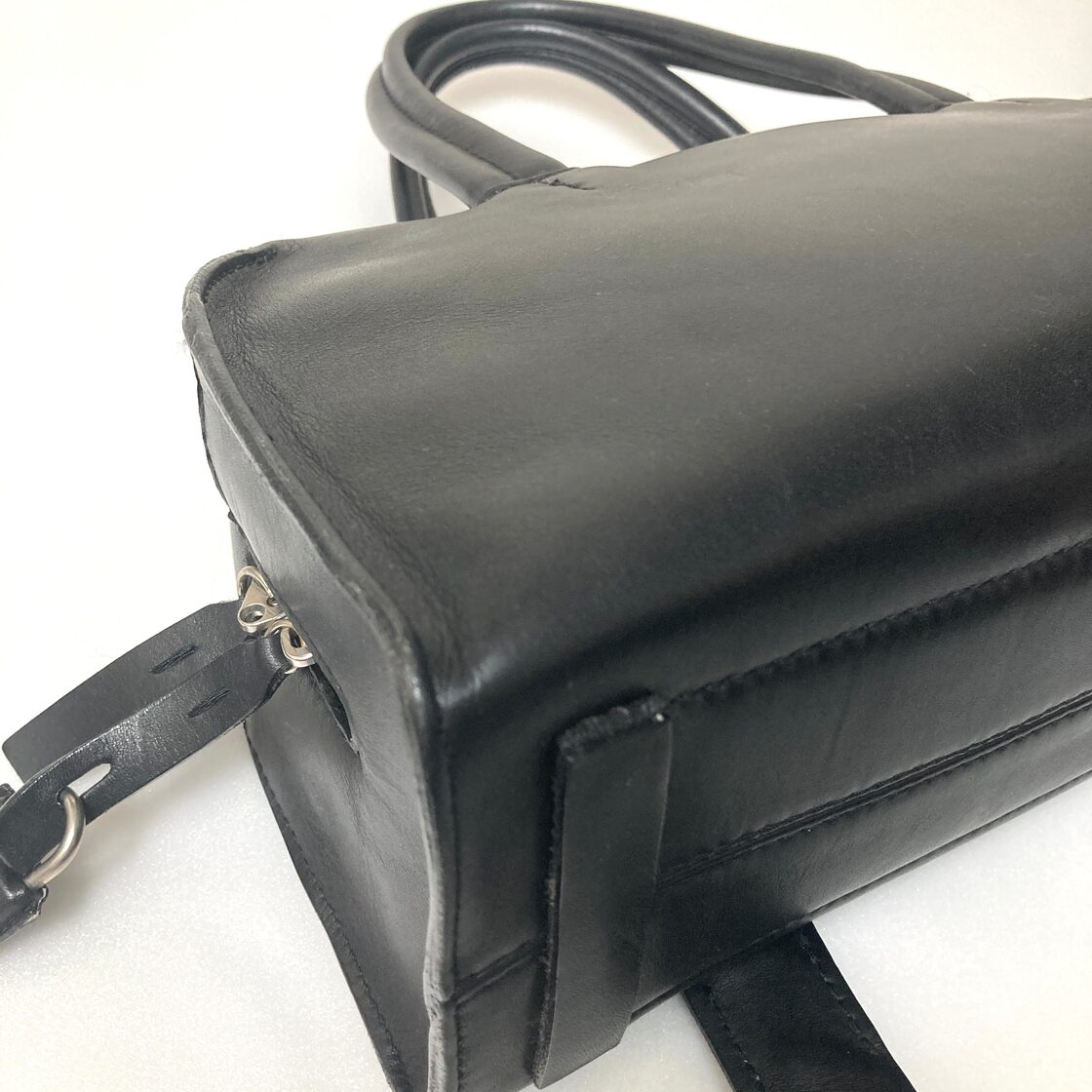 Used】narciso rodriguez ナルシソロドリゲス レザーバンドバッグ | PAY ID