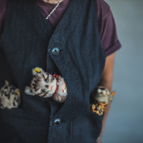 TCB(ティシービー) Huntsman Vest  Covert Herringbone