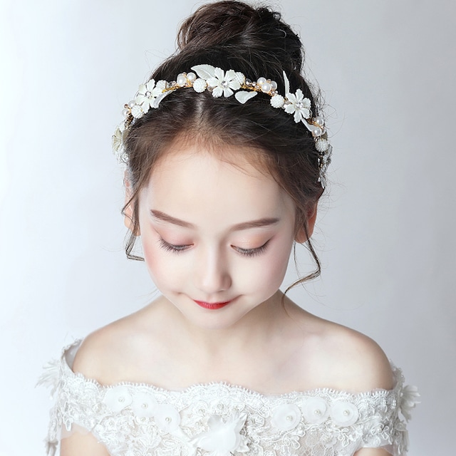 子供アクセサリー 子どもアクセサリー ヘアーアクセサリー 髪飾り ヘッドドレス キッズ 結婚式 ウェディング 入学式 入園式 発表会 入園式 卒園式 七五三 プレゼント アクセサリー 森ガール 