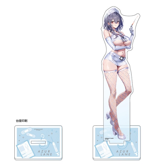 アズールレーン 描き下ろし特大アクリルスタンド(ピッツバーグ/ナース)