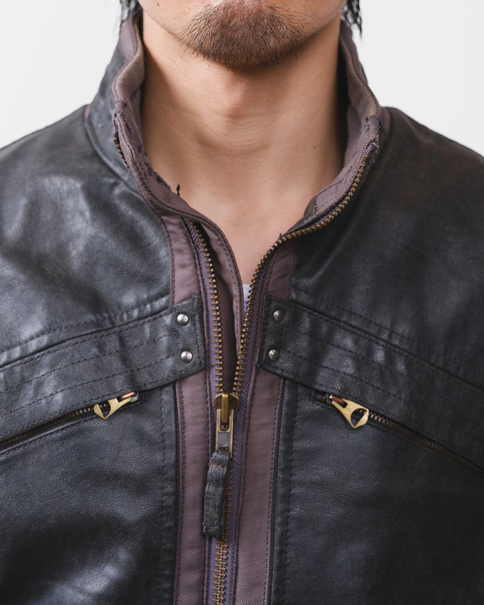 ジャケット・アウター 00s armani jeans single riders jacket 1990s-2000s] 