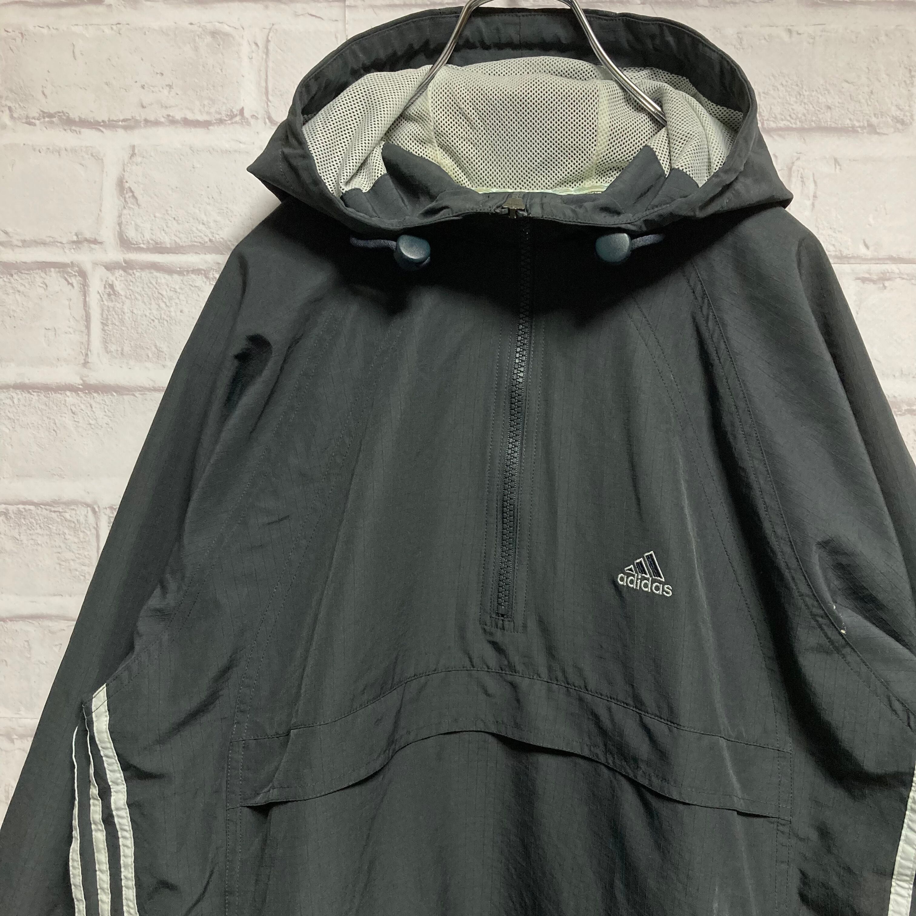 adidas】Nylon Anorak Parka XO USA規格 アディダス アノラック ...