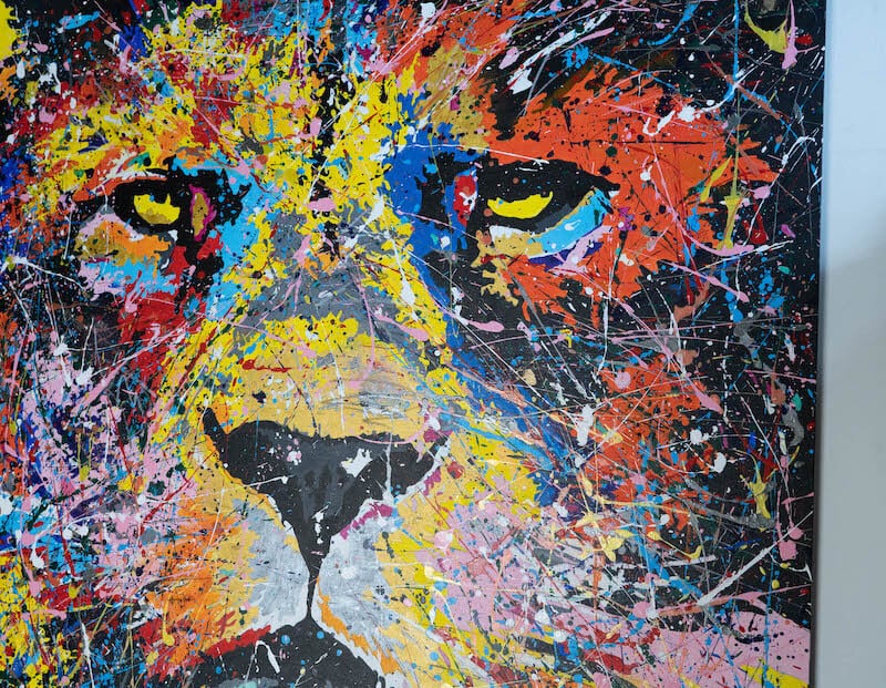 LION / ライオンの現代アート作品 絵画販売 | TOMOYA GALLERY STORE
