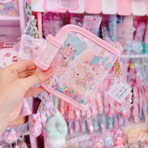 【E3】105-1ビーズストラップ付き財布