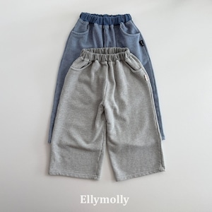 【予約】ELLY MOLLY Matthew wide pants