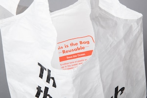 This is the Bag × enricheveryday Tyvek eco Bag／タイベック エコバック