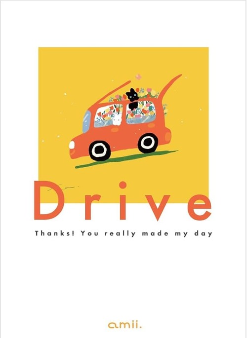 amii. sleeves collection カードスリーブ『 Drive 』 illust by sen. コラボデザイン (64枚)