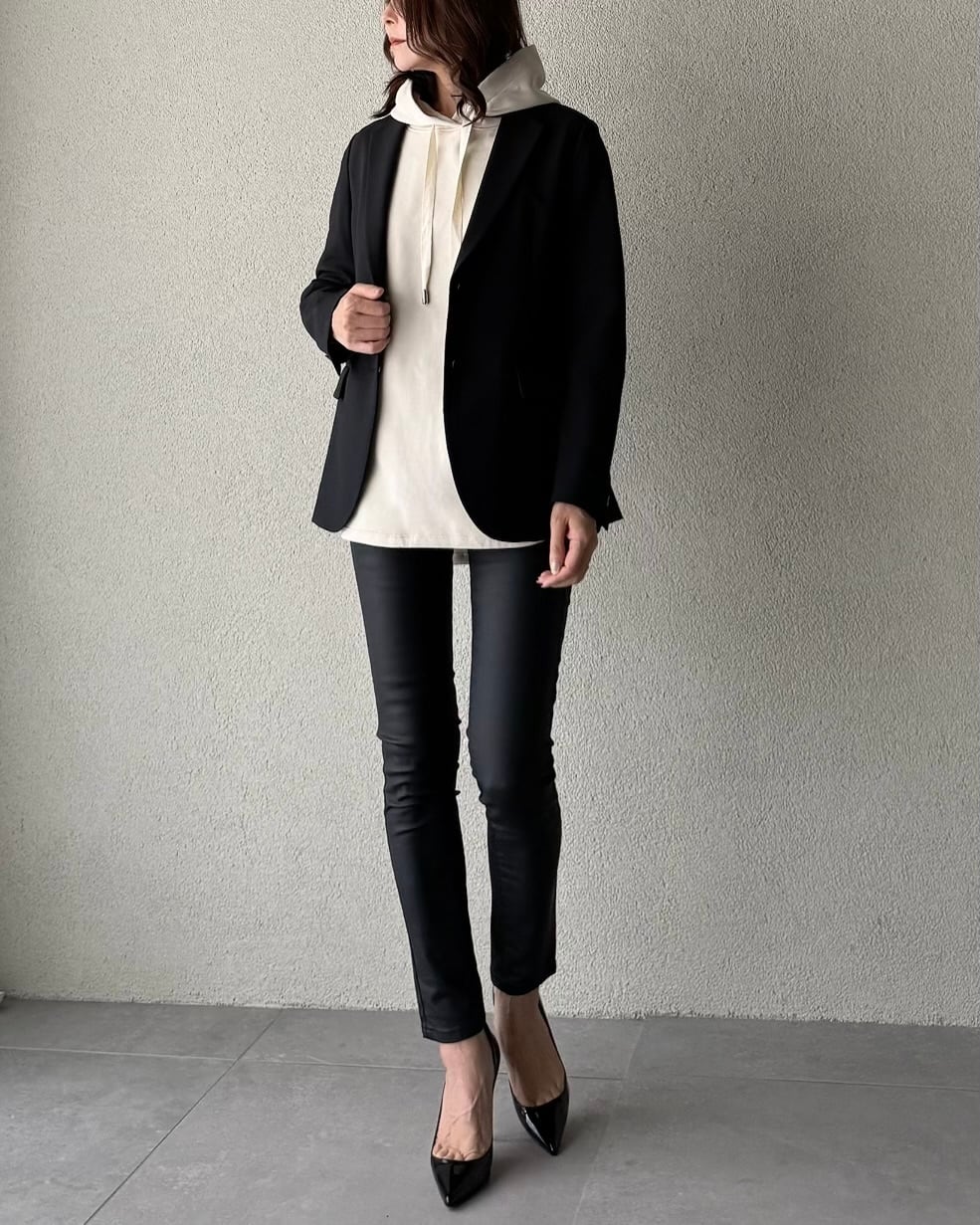 SYSORUS × akko3839 コーティングストレッチデニムパンツ WJ097 | SYSORUS