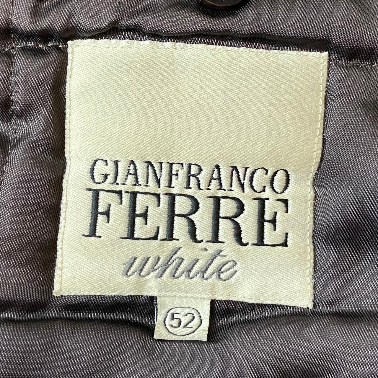 gianfranco ferre biker motif leather jacket 