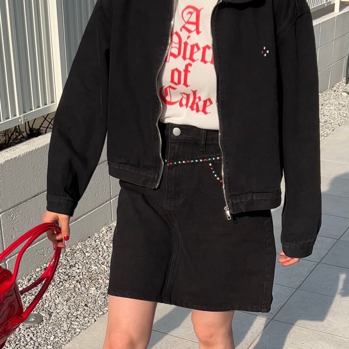 カラフル刺繍デニムセットアップ_LN02067