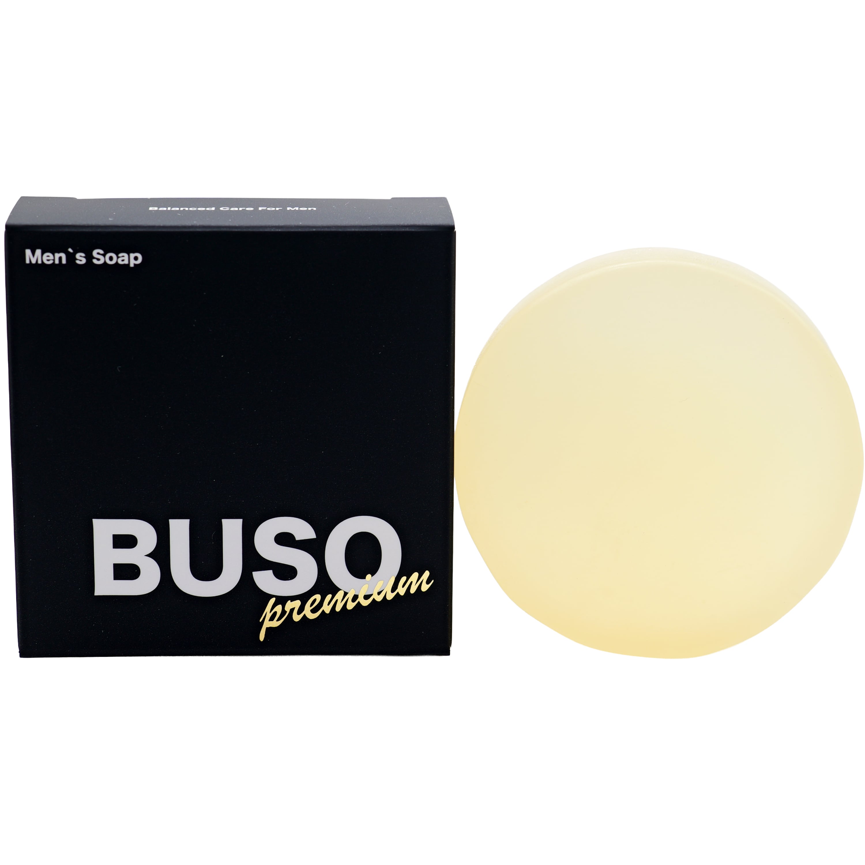BUSO premiumメンズ洗顔石鹸 85g 】今だけBUSO4層泡立てネット付き