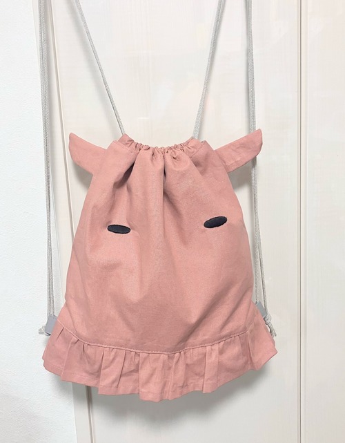 メンダコ　ナップザック｜とりさん工房ーかわいいハンドメイドポーチ