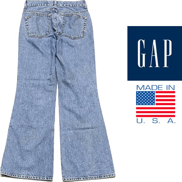 1点物◇USA製ギャップGAPデニムパンツFlareブーツカットジーンズ古着